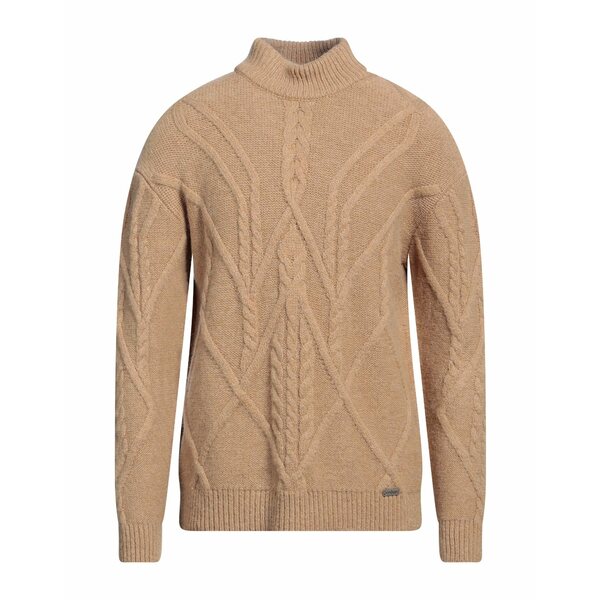 【貨物輸送無料】 ガレパリ メンズ 編み物\u0026プルオーバー アウター Turtlenecks Beige