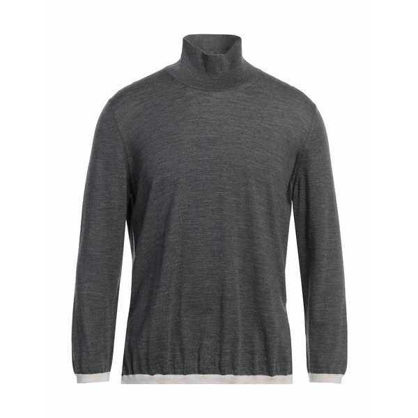 【送料無料】 グランサッソ メンズ ニット&セーター アウター Turtlenecks Grey