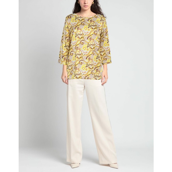信憑 カミセッタスノーブ レディース シャツ トップス Blouses Camel