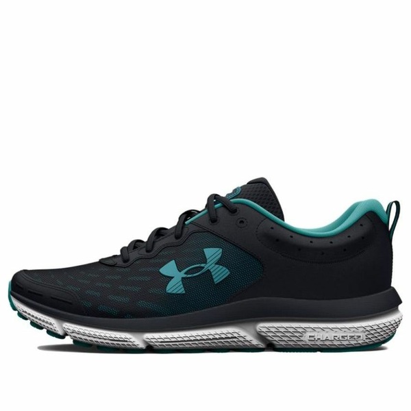 Under Armour アンダーアーマー レディース スニーカー  【(WMNS) Under Armour Charged Assert 10 \u0027Black Still Water\u0027 3026179-003】  大いさ US_W_10 スニーカー-レディース靴