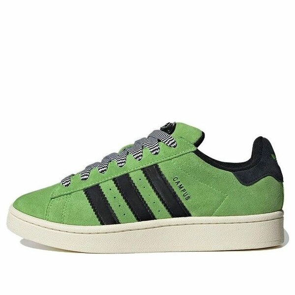 adidas アディダス レディース スニーカー  【(WMNS) adidas Campus 00s \u0027Solar Green Black\u0027 HQ4409】  大いさ US_8(25.0珊) レディース靴-靴-スニーカー