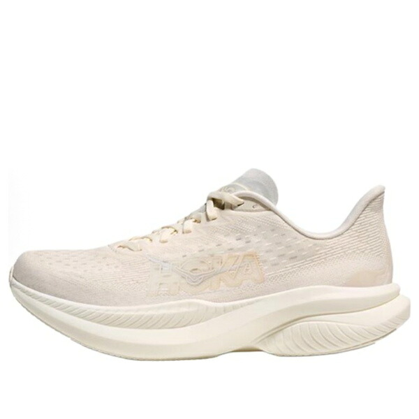 HOKA ONE ONE ホカオネオネ レディース スニーカー 【(WMNS) Hoka One One Mach 6 'Alabaster Cosmic Grey' 1147810-AMC】 サイズ US_9.5(26.5cm)|asty