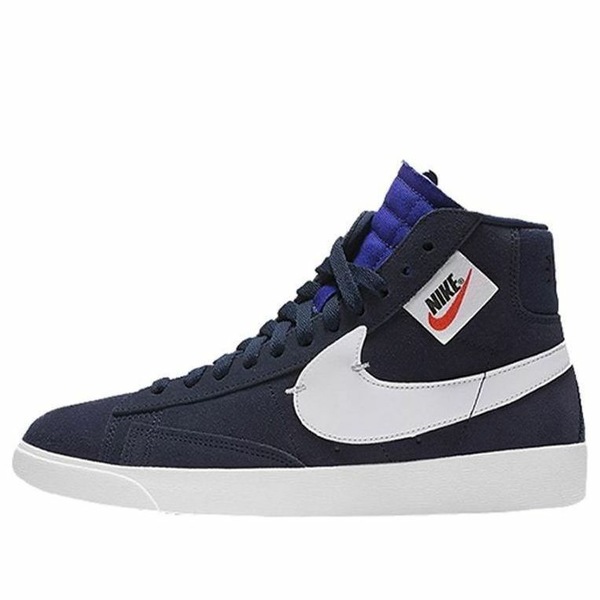Nike ナイキ レディース スニーカー 【(WMNS) Nike Blazer Mid Rebel XX \'Deep Royal Blue\' BQ4022-401】 サイズ US_7(24.0cm)|asty