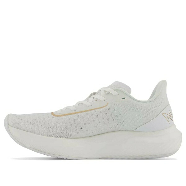 New Balance ニュー平衡にする レディース スニーカー  【(WMNS) New Balance FuelCell Rebel v3 \u0027White Gold Metallic\u0027 WFCXMW3】  大きさ US_8.5(25.5糎)