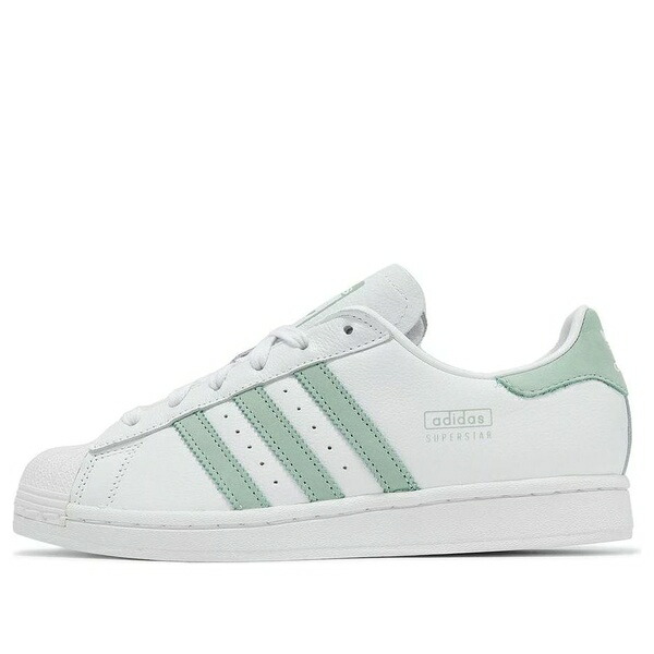 adidas アディダス レディース スニーカー  【(WMNS) adidas Superstar \u0027Cloud White Hazy Green\u0027 IG4541】  大きさ US_5.5(22.5糎)