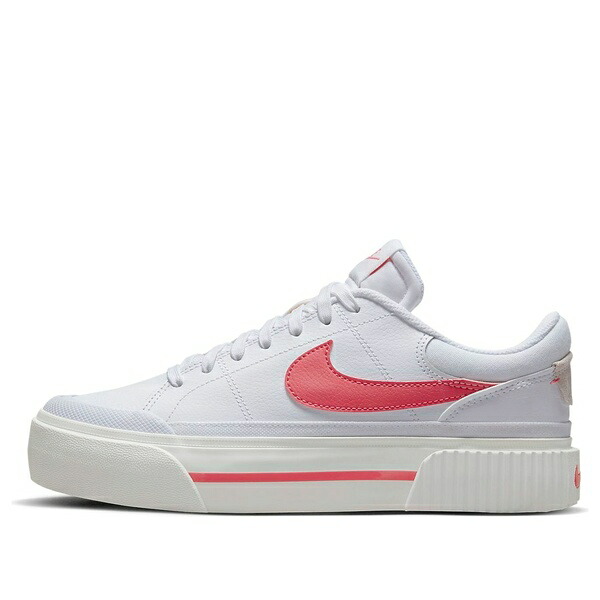 Nike ナイキ レディース スニーカー  【(WMNS) Nike Court Legacy Lift \u0027White Sea Coral\u0027 DM7590-102】  大きさ US_8.5(25.5糎)