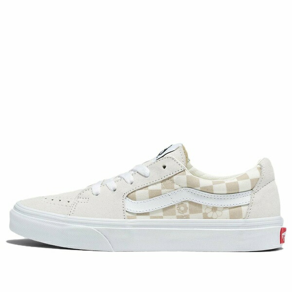 Vans バンズ レディース スニーカー  【(WMNS) Vans Sk8-Low Floral Check \u0027White\u0027 VN0009QRFS8】  大きさ US_5(22.0糎)