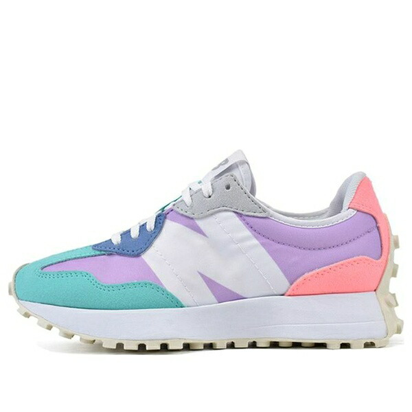 New Balance ニューバランス レディース スニーカー  【(WMNS) New Balance 327 Dark Violet Summer Jade WS327PA】  サイズ US_7.5(24.5cm)