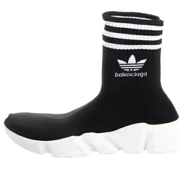 adidas アディダス レディース スニーカー  【(WMNS) Balenciaga x adidas Speed Sneaker \u0027Black\u0027 IF0171】  大きさ US_5(22.0糎)
