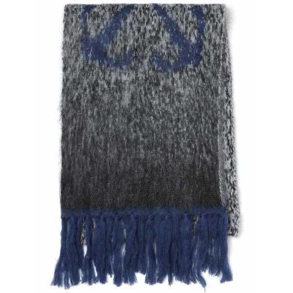 象牙色 レディース 消音装置・袈裟・えり巻き 佩び物 Mohair-blend scarf Grey