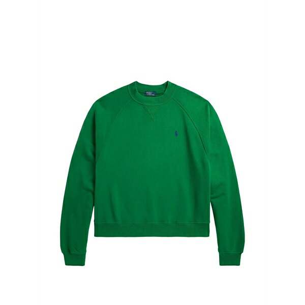 ラルフローレン レディース ニット&セーター アウター Logo-embroidered sweatshirt Green｜asty