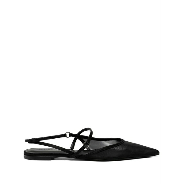 ネンシ ドジャカ レディース パンプス シューズ Pointed-toe flat pumps Black