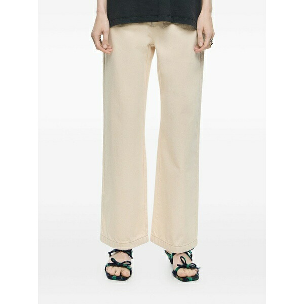 ビンバ イ ローラ レディース 心地好いズボン下 ボトムス Zip-front pocket trousers Neutrals