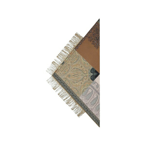 ピエール＝ルイ・マシア レディース 消音装置・袈裟・えり巻き 佩び物 Paisley-print fringed bandana Brown
