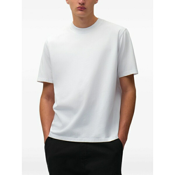 アルテ アントワープ メンズ Tシャツ トップス Back graphic t-shirt White｜asty