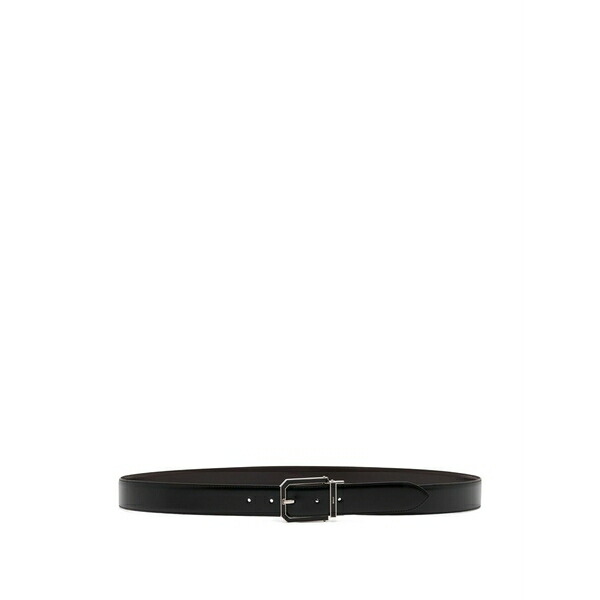 バリー メンズ 三尺帯 添え物 Beryl reversible adjustable belt Black