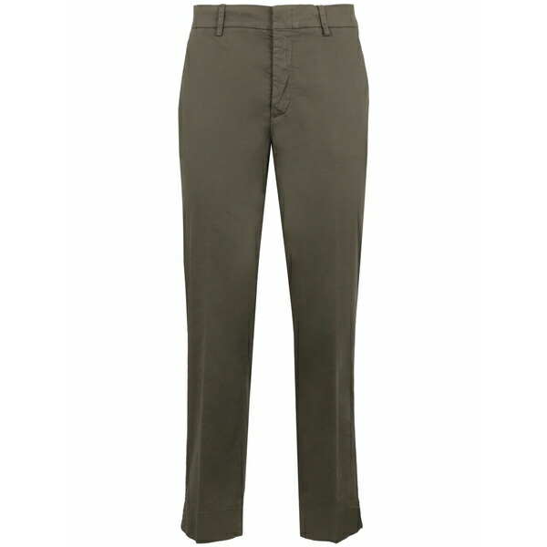 アスペジ レディース 心地好いズボン下 ボトムス Straight-leg trousers Green