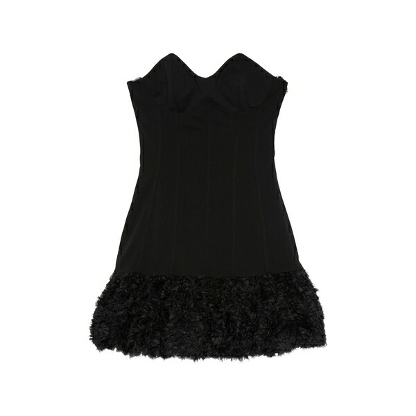 アニエバイ レディース 衣装 トップス Shana ruffled corset-style dress Black