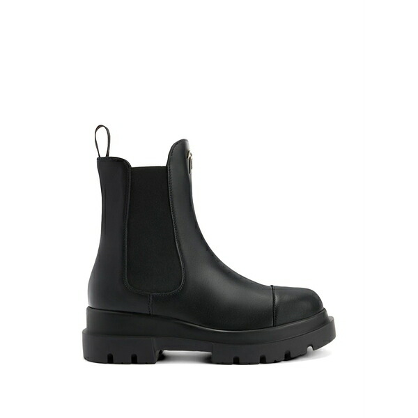 ジュゼッペザノッティ レディース ブーツ シューズ Lybbi elastic leather boots Black|asty
