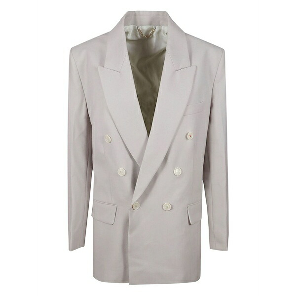 ヴィクトリア ベッカム レディース 上衣＆上衣 アウター Double-breasted jacket Neutrals