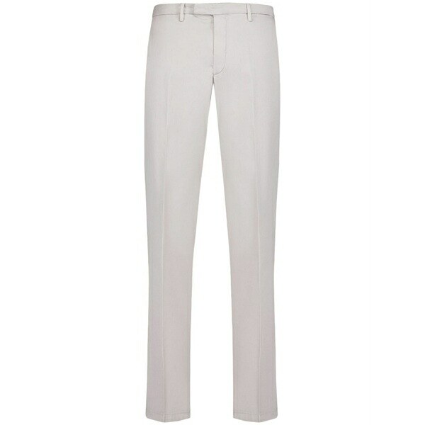 ボリオリ メンズ 心地好いズボン下 ボトムス Stretch-cotton tailored pants Neutrals