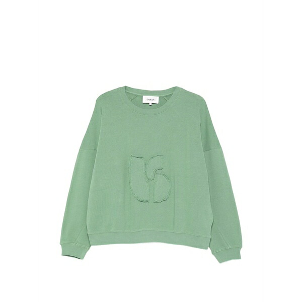 バッシュ レディース ニット&セーター アウター Maia sweatshirt Green｜asty