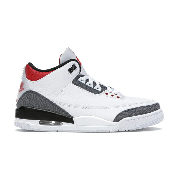 Jordan ジョーダン メンズ スニーカー 【Jordan 3 Retro SE-T CO.JP Fire Red Denim】 サイズ US_8(26.0cm) White/Fire Red-Black|asty
