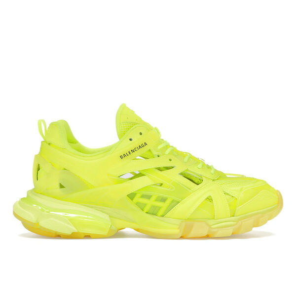 Balenciaga バレンシアガ メンズ スニーカー  【Balenciaga Track 2 Clear Sole Fluo Yellow】  サイズ US_8(26.0cm) Fluo Yellow