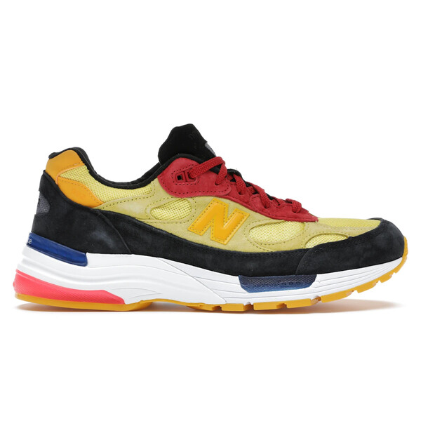 New Balance ニューバランス メンズ スニーカー 【New Balance 992 Yellow Red】 サイズ US_M_13 Yellow/Black-Red｜asty 109,900円