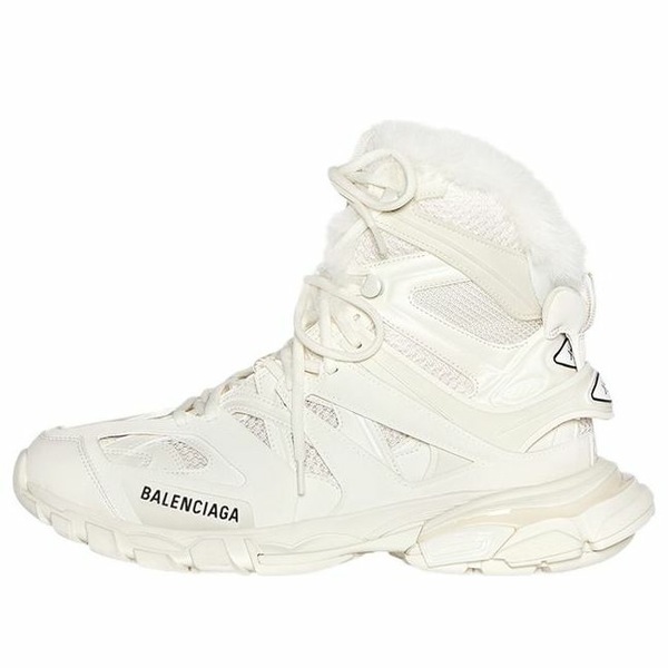 Balenciaga バレンシアガ レディース スニーカー  【(WMNS) Balenciaga Track Hikers \u0027Fake Fur Beige White\u0027 668559W3CQ29700】  大いさ US_8(25.0糎)