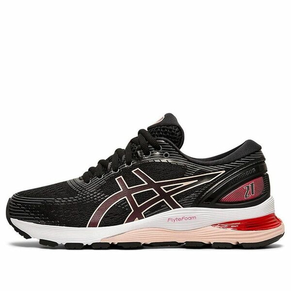 ASICS アシックス レディース スニーカー  【(WMNS) ASICS Gel-Nimbus 21 \u0027Black Laser Pink\u0027 1012A156-002】  大きさ US_8(25.0糎)