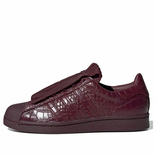 adidas アディダス レディース スニーカー  【(WMNS) adidas Superstar FR \u0027L\u0027aggio Pack - Maroon\u0027 FW8160】  大きさ US_9(26.0糎)