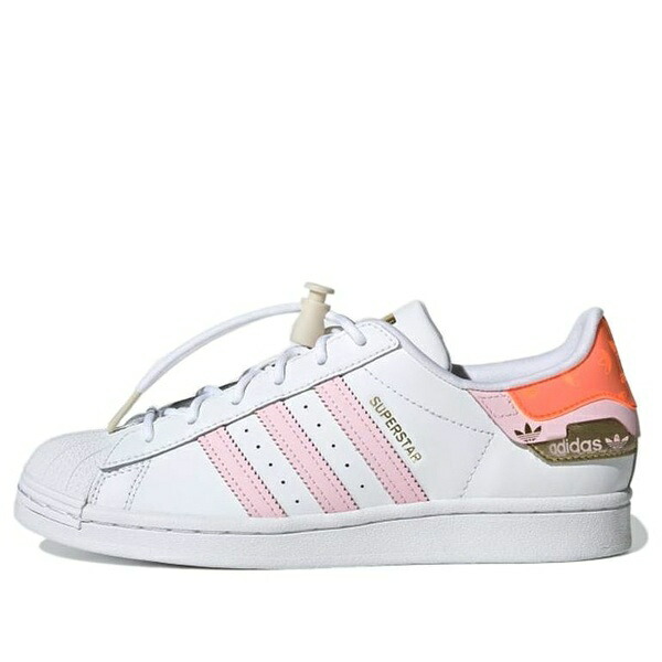 adidas アディダス レディース スニーカー 【(WMNS) adidas Superstar 'White Clear Pink' H00659】 サイズ US_6(23.0cm)｜asty