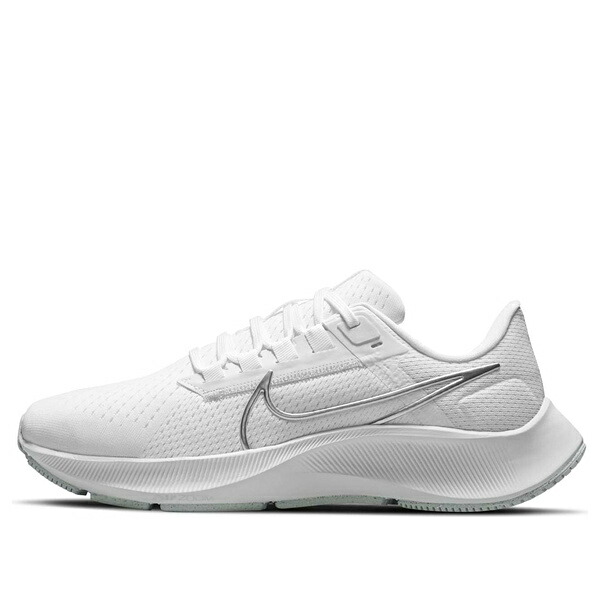 Nike ナイキ レディース スニーカー  【(WMNS) Nike Air Zoom Pegasus 38 \u0027White Metallic Silver\u0027 CW7358-100】  大いさ US_8(25.0糎)