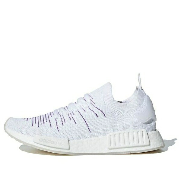 adidas アディダス レディース スニーカー 【(WMNS) adidas NMD_R1 STLT PK 'Cloud White Purple' BD8017】 サイズ US_7(24.0cm)｜asty