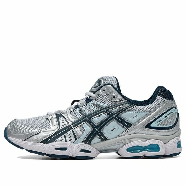ASICS アシックス レディース スニーカー 【(WMNS) ASICS Gel-Nimbus 9 'Pure Silver French Blue' 1202A278-020】 サイズ US_6(23.0cm)｜asty