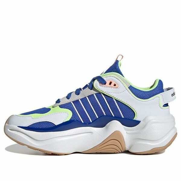 adidas アディダス レディース スニーカー 【(WMNS) adidas Magmur Runner 'Cloud White Hi-Res Blue' EF0760】 サイズ US_7.5(24.5cm)｜asty