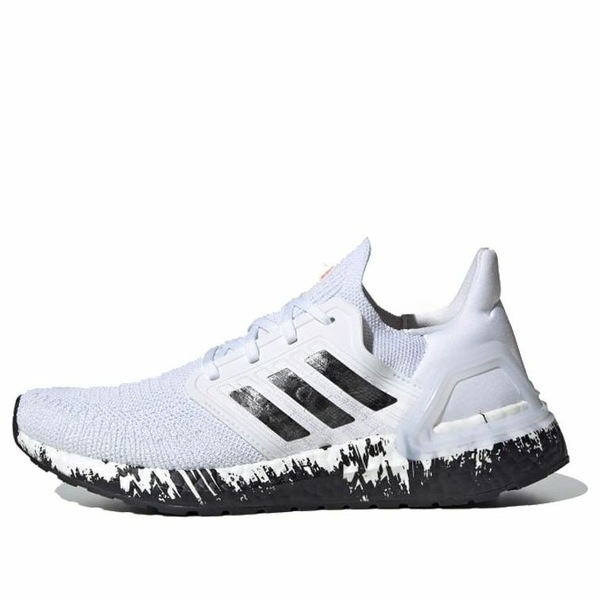 adidas アディダス レディース スニーカー  【(WMNS) adidas Ultraboost 20 \u0027Paint Splatter - White Black\u0027 EG1370】  大いさ US_5(22.0糎)