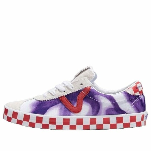 Vans バンズ メンズ スニーカー 【Vans x The Museum Visitor Sport Low 'White Purple Red' VN000D09WHP】 サイズ US_5(23.0cm)|asty