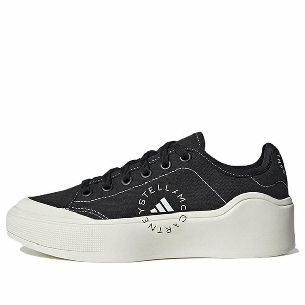 adidas アディダス メンズ スニーカー 【adidas by Stella McCartney Court Shoes 'Core Black Off White' HP5702】 サイズ US_10(28.0cm)｜asty