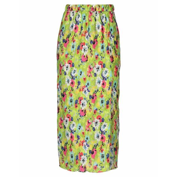 【送料無料】 エムエスジイエム レディース スカート ボトムス Midi skirts Green 29,120円