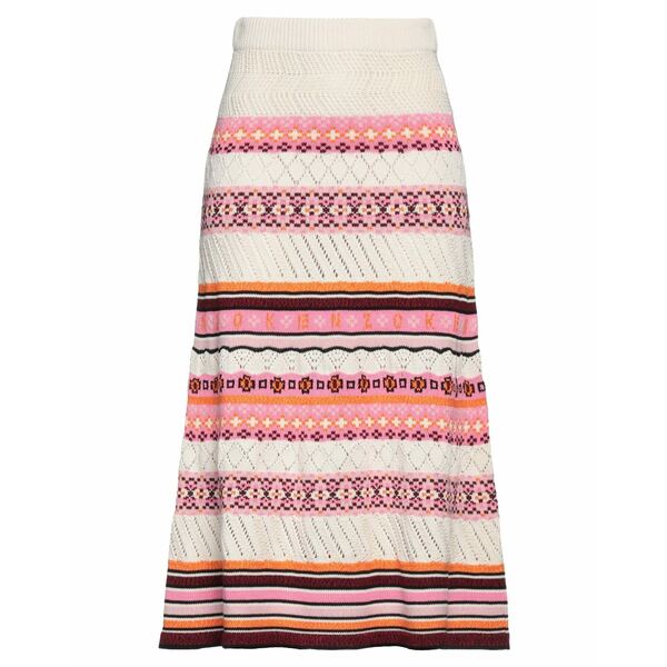 【送料無料】 ケンゾー レディース スカート ボトムス Midi skirts White｜asty