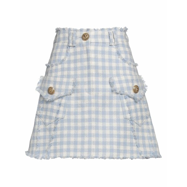 【送料無料】 バルマン レディース スカート ボトムス Mini skirts Azure|asty
