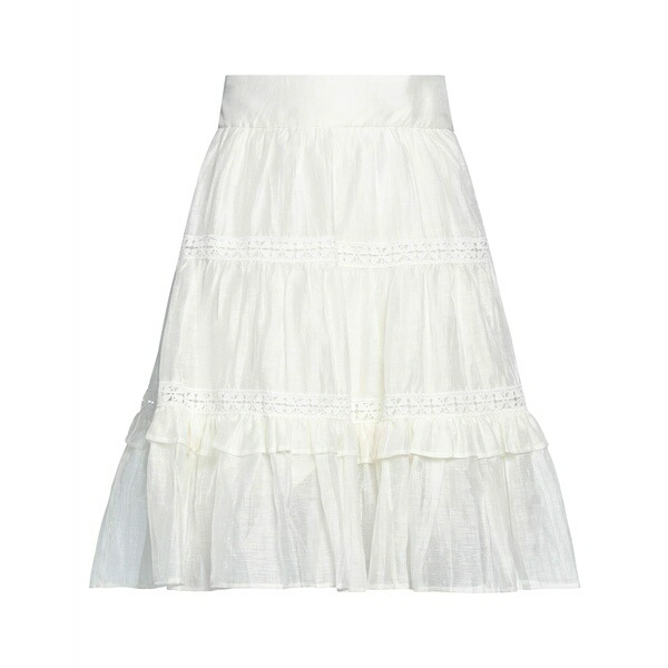 【送料無料】 サンドロ レディース スカート ボトムス Mini skirts White