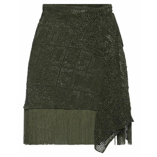 【送料無料】 ジーシーディーエス レディース スカート ボトムス Mini skirts Green