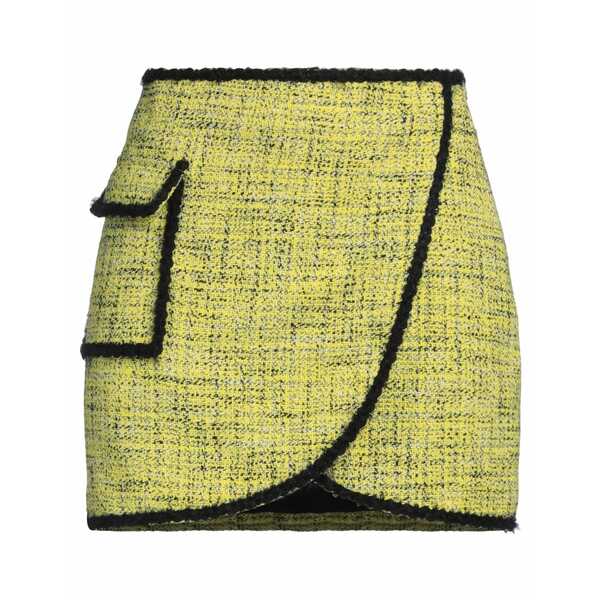 【送料無料】 エムエスジイエム レディース スカート ボトムス Mini skirts Yellow
