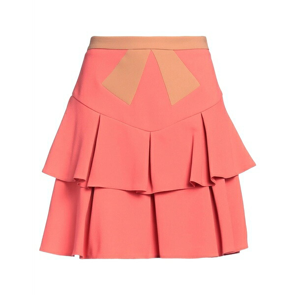【送料無料】 エリザベスフランキ レディース スカート ボトムス Mini skirts Orange
