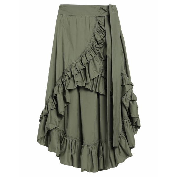【送料無料】 ジジル レディース スカート ボトムス Mini skirts Green