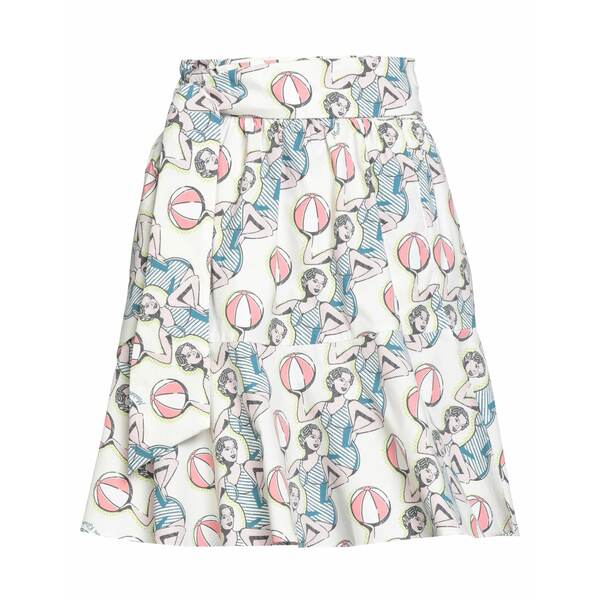 【送料無料】 メゾン キツネ レディース スカート ボトムス Mini skirts White