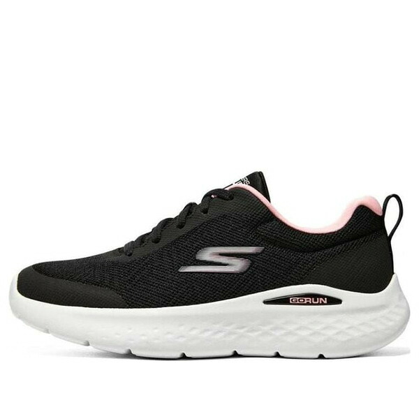 Skechers スケッチャーズ レディース スニーカー  【(WMNS) Skechers GO RUN Lite \u0027Black White Pink\u0027 129425-BKPK】  大きさ US_5.5(22.5糎)